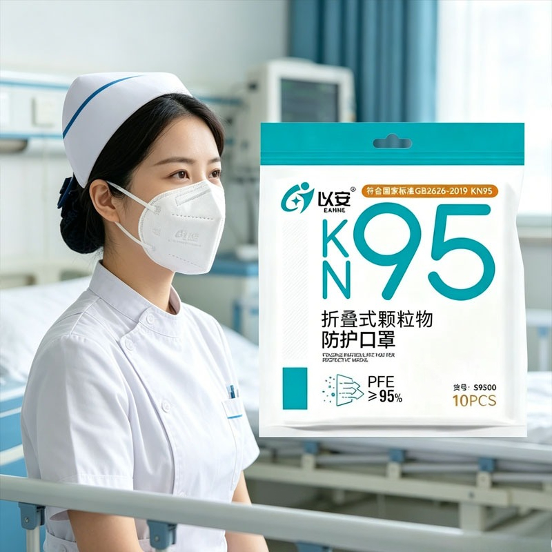 10pcs KN95 Standard Non-woven  - огляд і ціна Surgical Mask