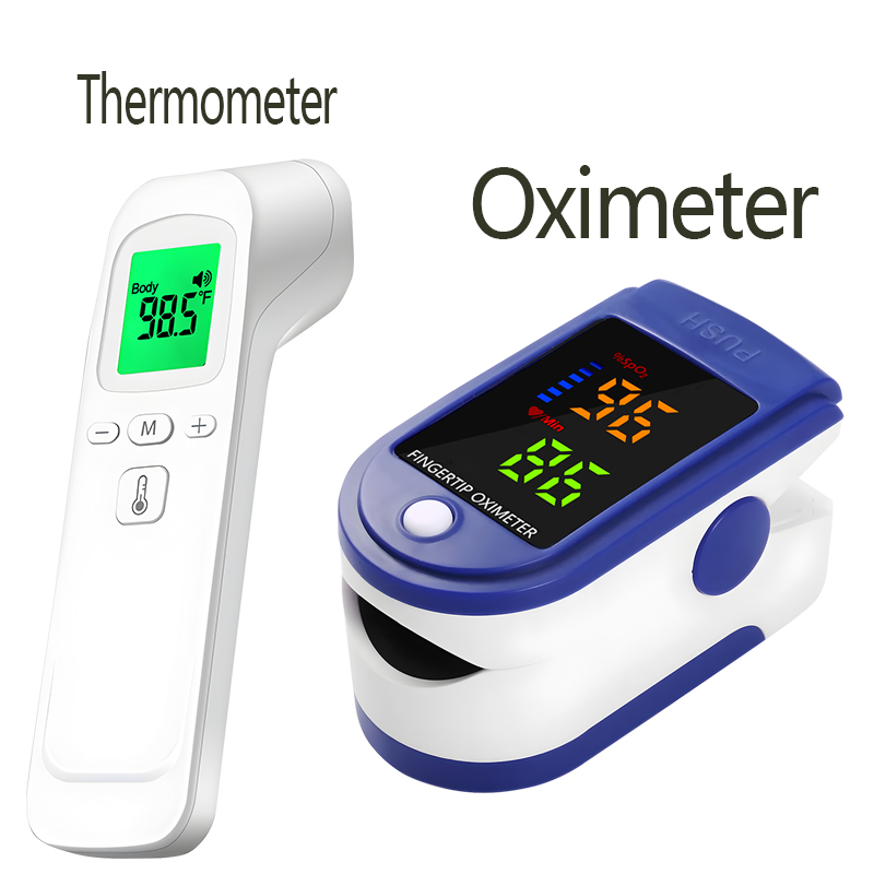 Non-Contact Temperature IR The - огляд і ціна Pulse Oximeter