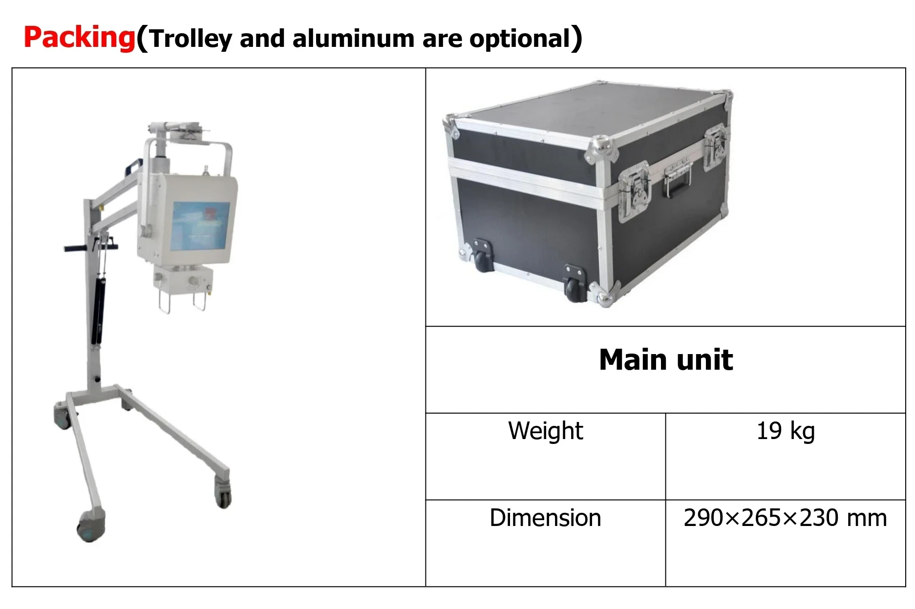 THR-5KW Medical Portable Mobil - огляд і ціна Xlab Medical
