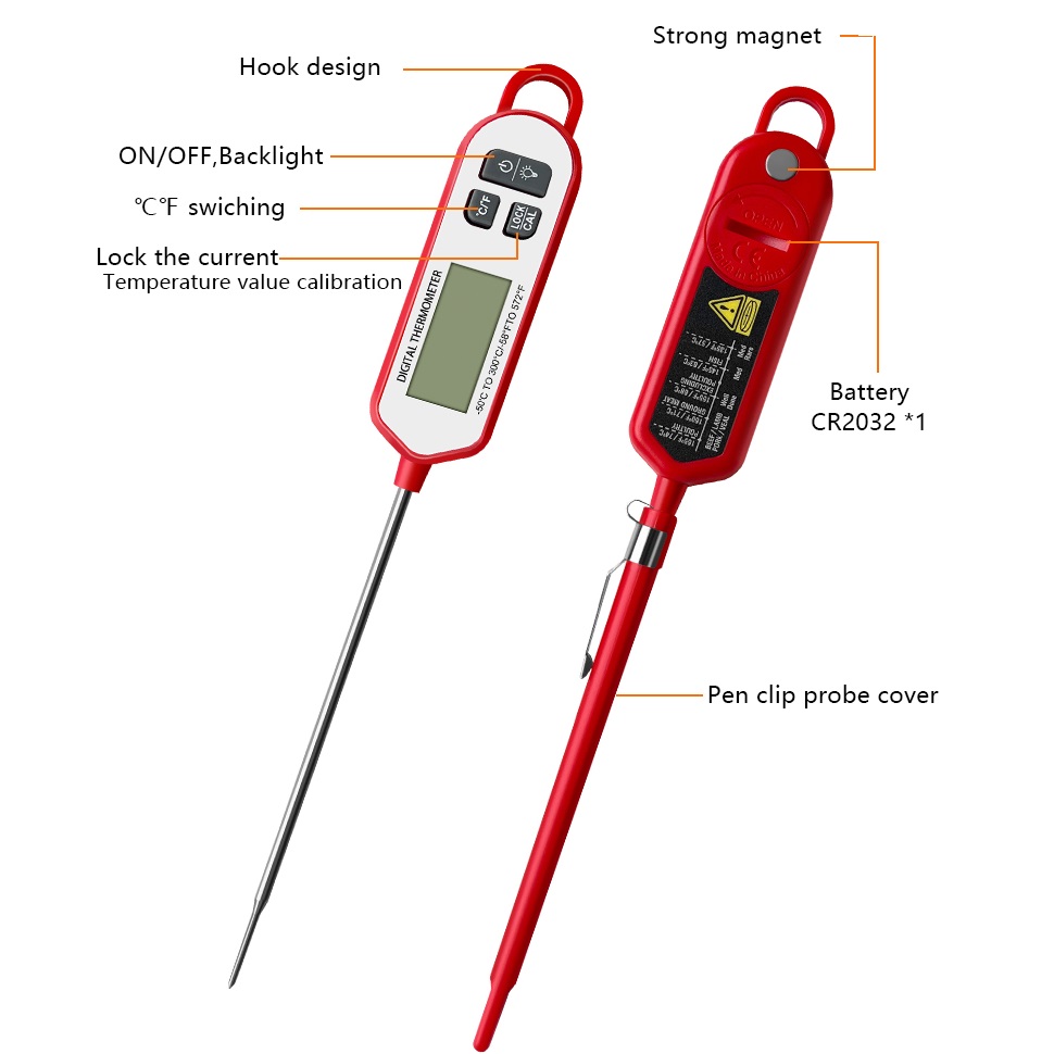Digital Meat Thermometer  Inst - огляд і ціна Thermometer Digital