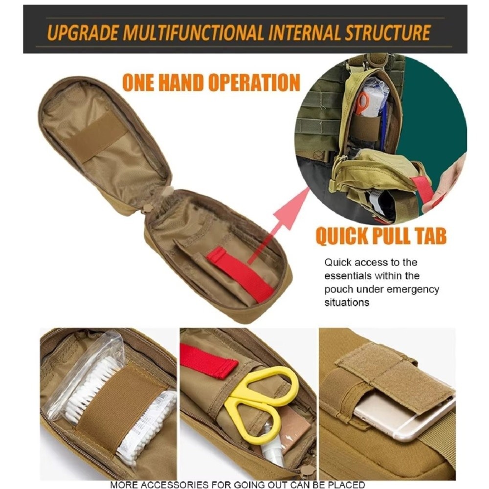 Portable First Aid Kit Drop Le - огляд і ціна First Aid Kit
