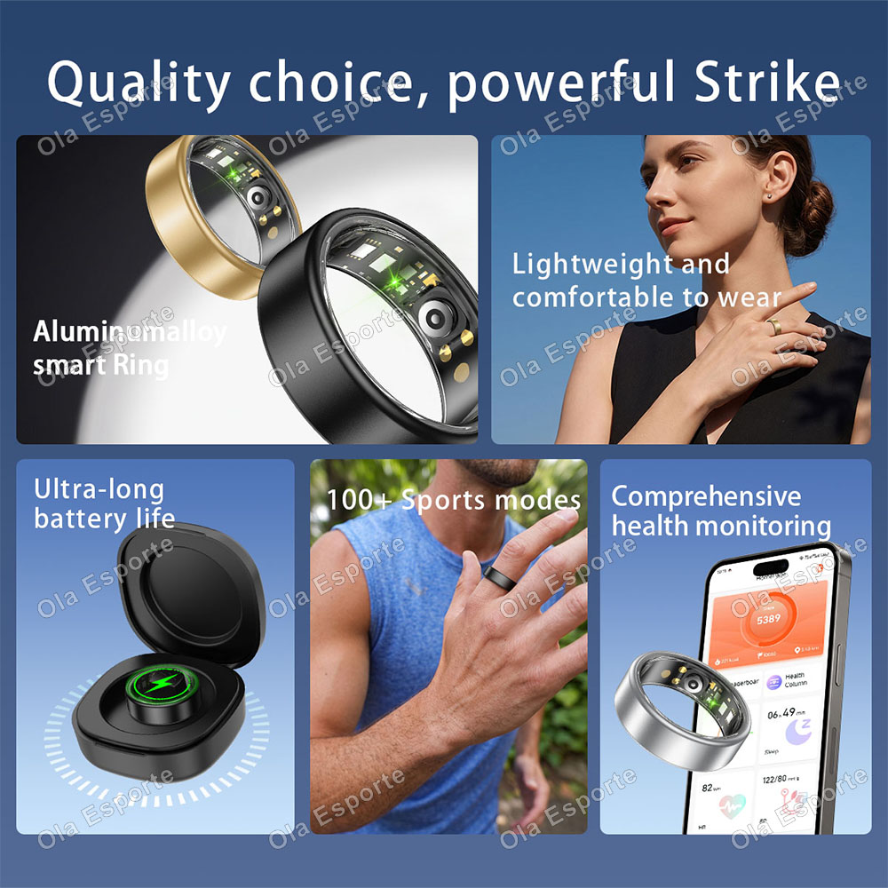 Ola Esporte Smart Ring Men Wom - огляд і ціна Blood Pressure Monitor