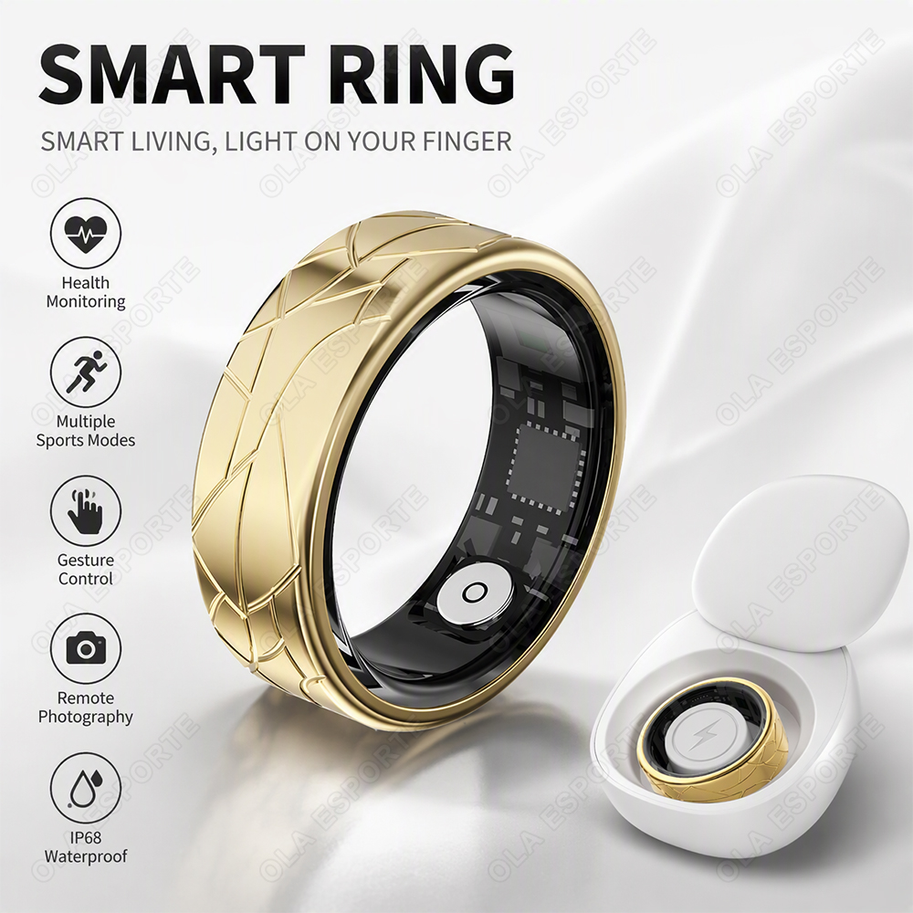 Stainless Steel Smart Ring Wat - огляд і ціна Blood Pressure Monitor