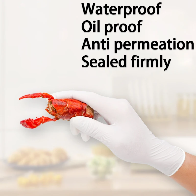 White Nitrile Disposable Glove - огляд і ціна Medical Gloves