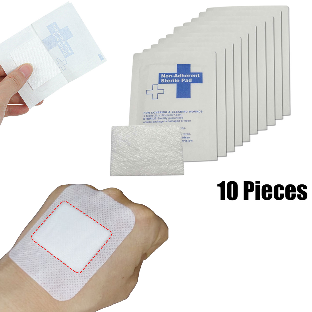 10Pieces 5*7.5cm 100% Cotton W - огляд і ціна Medical Tape